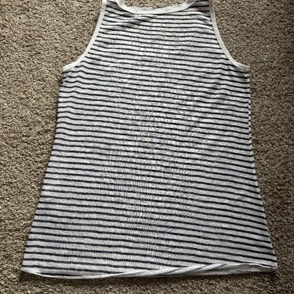Angela Mara Tank Top with Sparkle Dots on Pocket and around Neck - Size XL - Picture 5 of 7